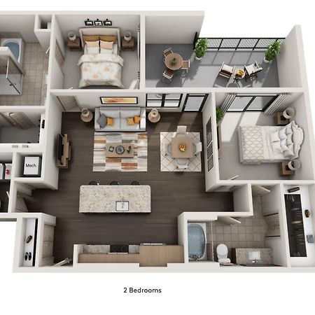 Apartamento Renu At Downtown Houston Exterior foto